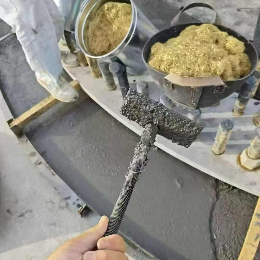 莲花C120钢纤维高强无收灌浆料 轧机压缩机汽轮机发电机锻压设备底座灌浆材料